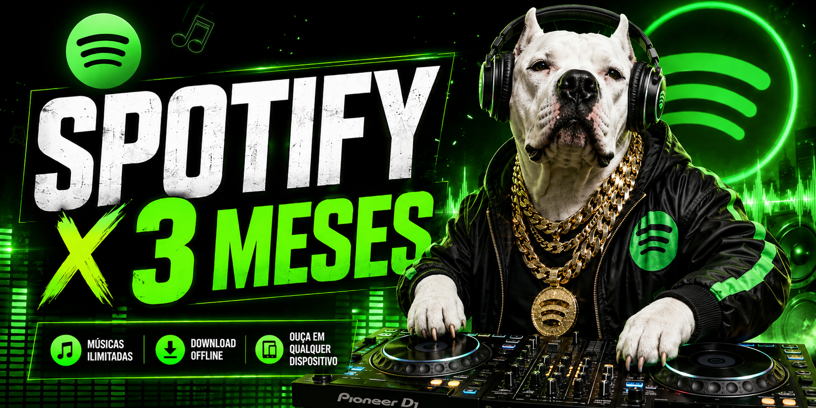 SPOTIFY PREMIUN X 3 MESES